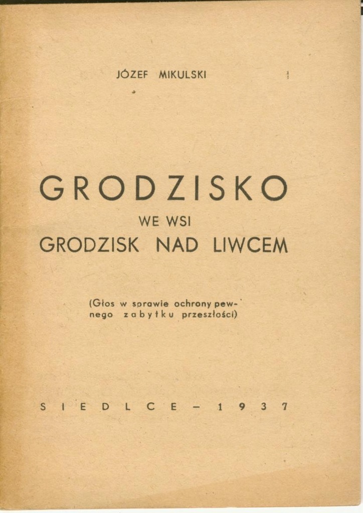 Grodzisk na Mazowszu, Grodzisko Wczesnopiastowskie