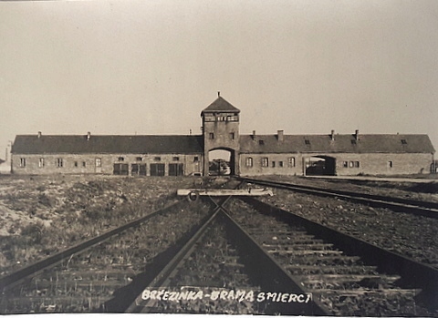 OŚWIĘCIM BRZEZINKA - BRAMA ŚMIERCI lata 50-60 XX w