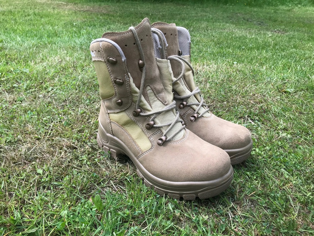 Haix P9 AirPower Buty wojskowe pustynne Goretex