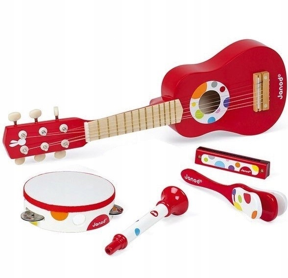 ZESTAW INSTRUMENTÓW DUŻY Confetti JANOD GITARA