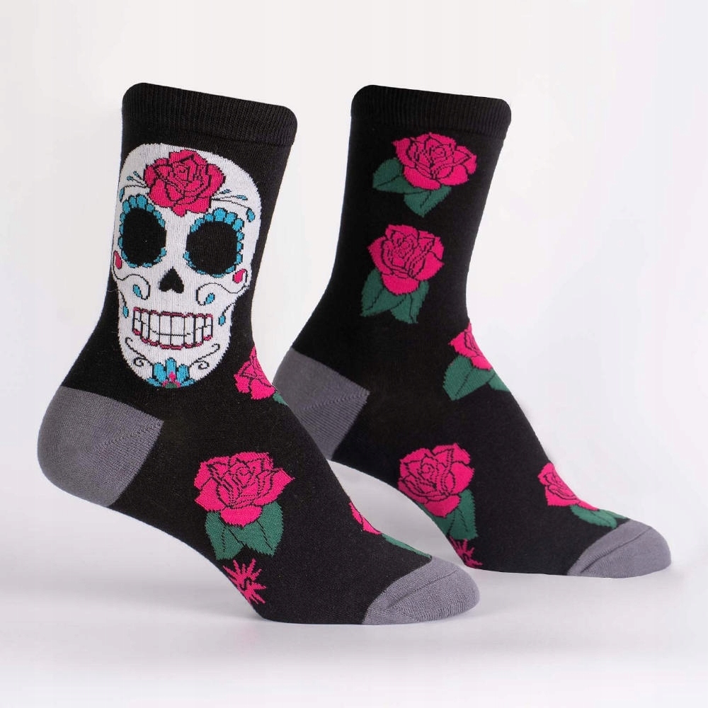 Skarpety Damskie Sock It To Me Sugar Skull W0327 Oficjalne Archiwum Allegro