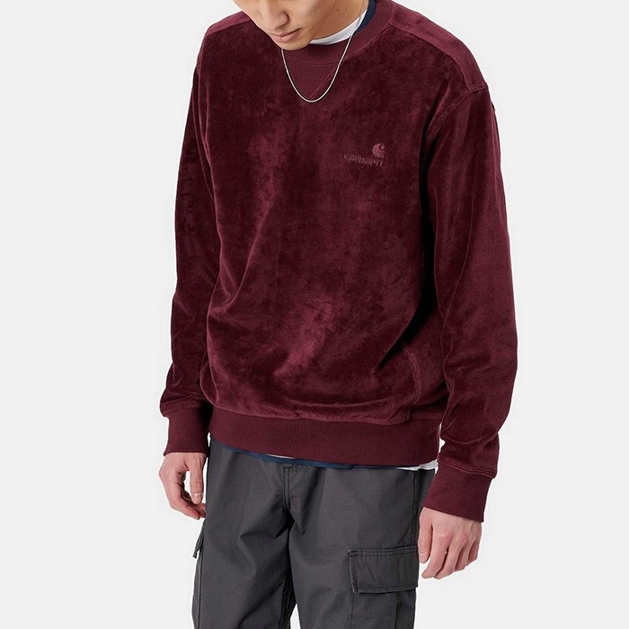 Carhartt United Script Sweat I028275 BORDEAUX S