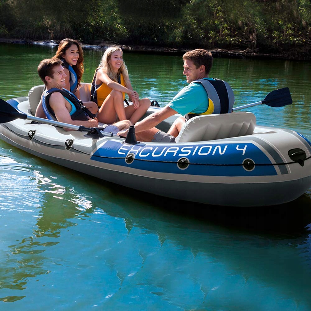 Надувная лодка Intex Excursion-2 Set