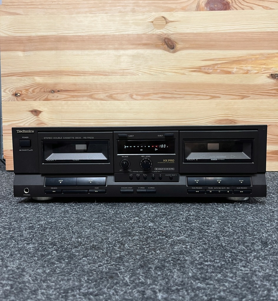 CASSETTE DECK TECHNICS RS-TR232 odtwarzacz kaset