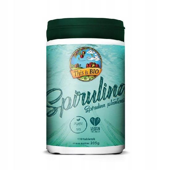 THIS IS BIO spirulina 100% organic 410 tabletek