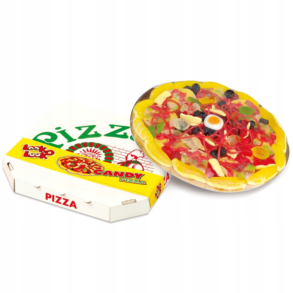 Look-O-Look Candy Duża Pizza Żelki Owocowe 435g NL
