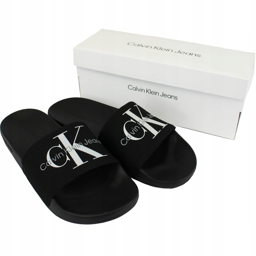 CALVIN KLEIN JEANS KLAPKI MĘSKIE|YM0YM00061 BDS|45