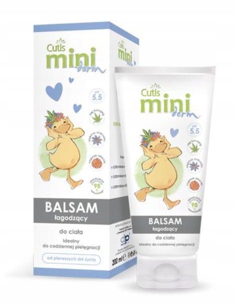 Balsam do ciała łagodzący, Cutis Mini Derm 200 ml