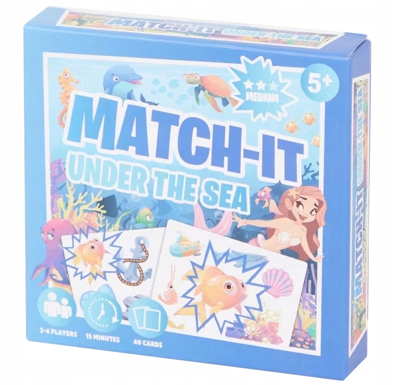 Gra karciana Match-It Under The Sea Medium 5+