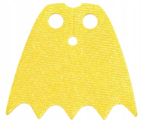 LEGO PELERYNA ŻÓŁTA POŁYSKUJĄCA BATGIRL 29028