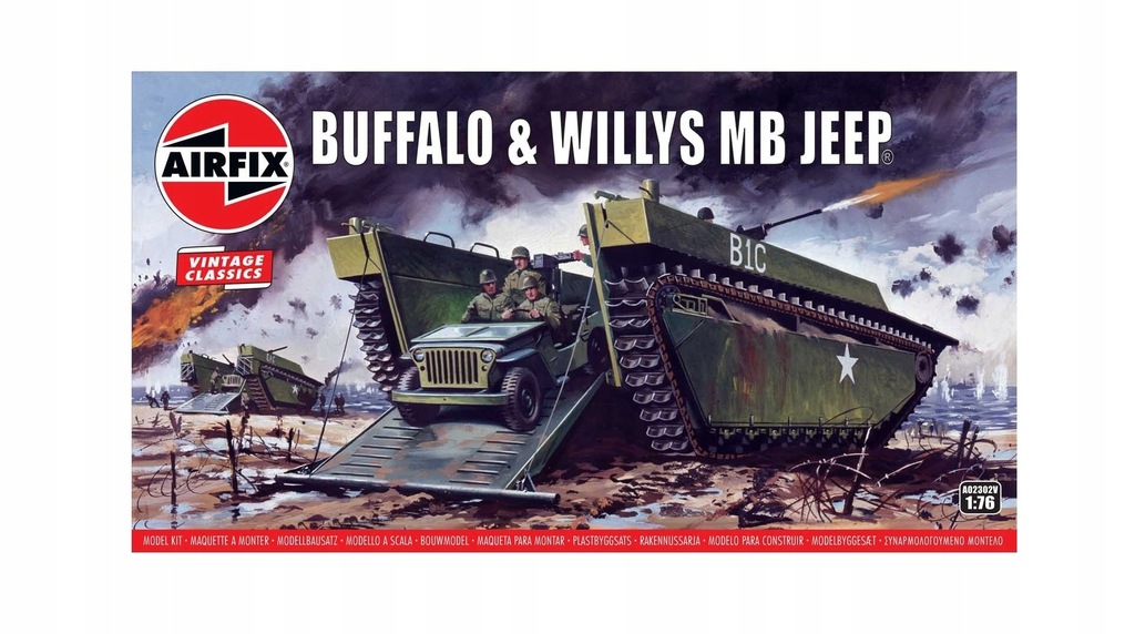 Купить Комплект модели Buffalo Willys MB Jeep Airfix: отзывы, фото, характеристики в интерне-магазине Aredi.ru