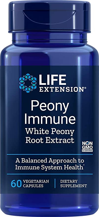 Peony Immune - Ekstrakt z Białej Piwonii 60 kaps.