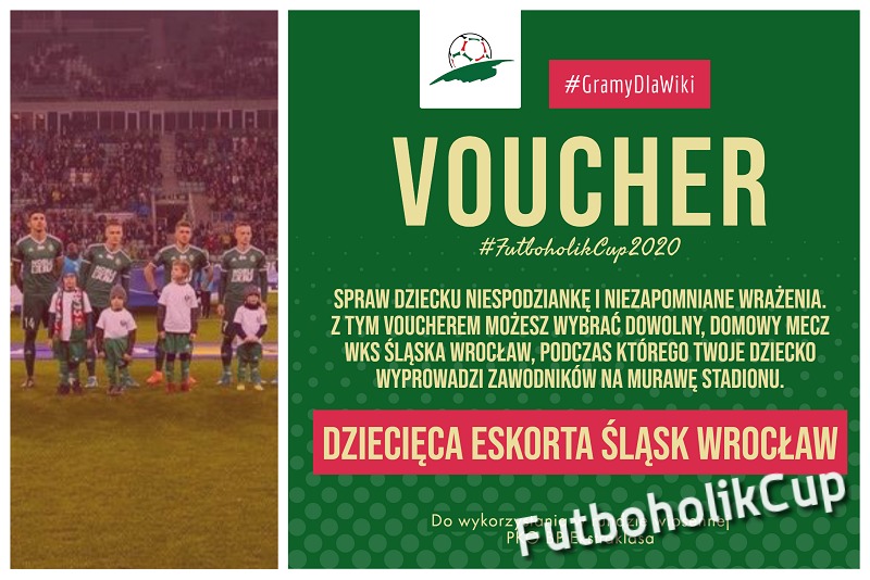 VOUCHER Dziecięca eskorta na wybranym meczu Śląska