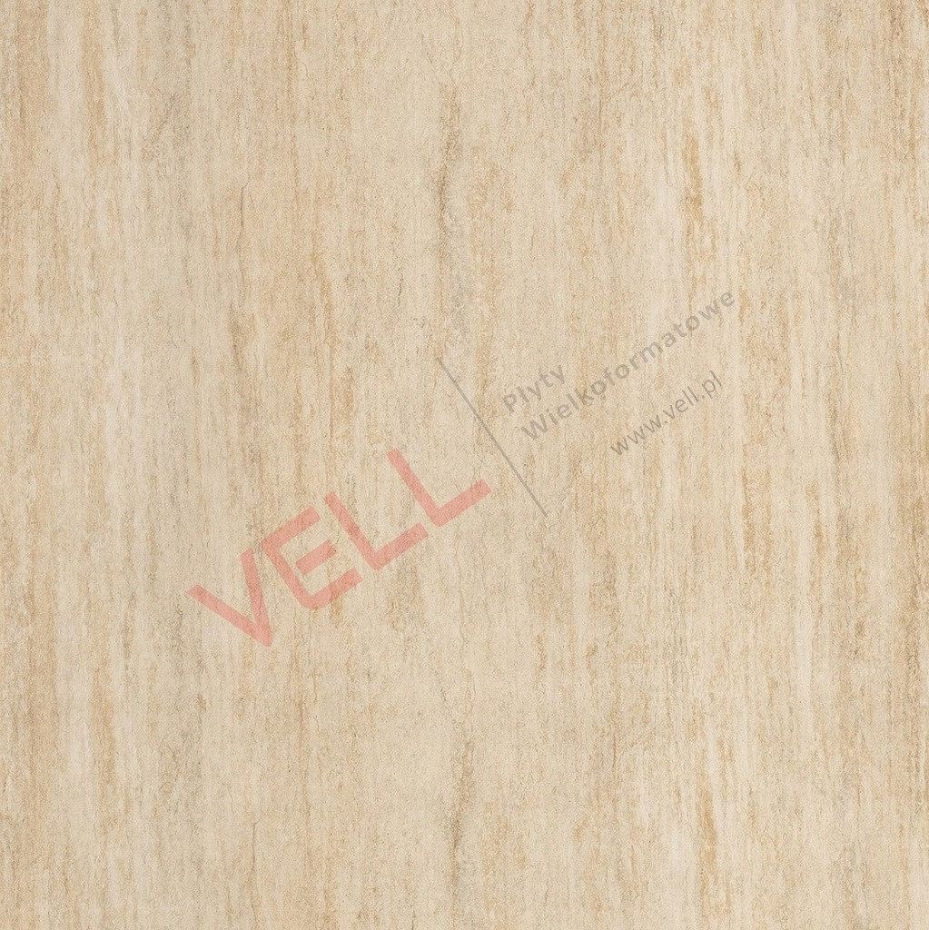 Płyta ścienna PCV VELL trawertyn beżowy mat 260x10