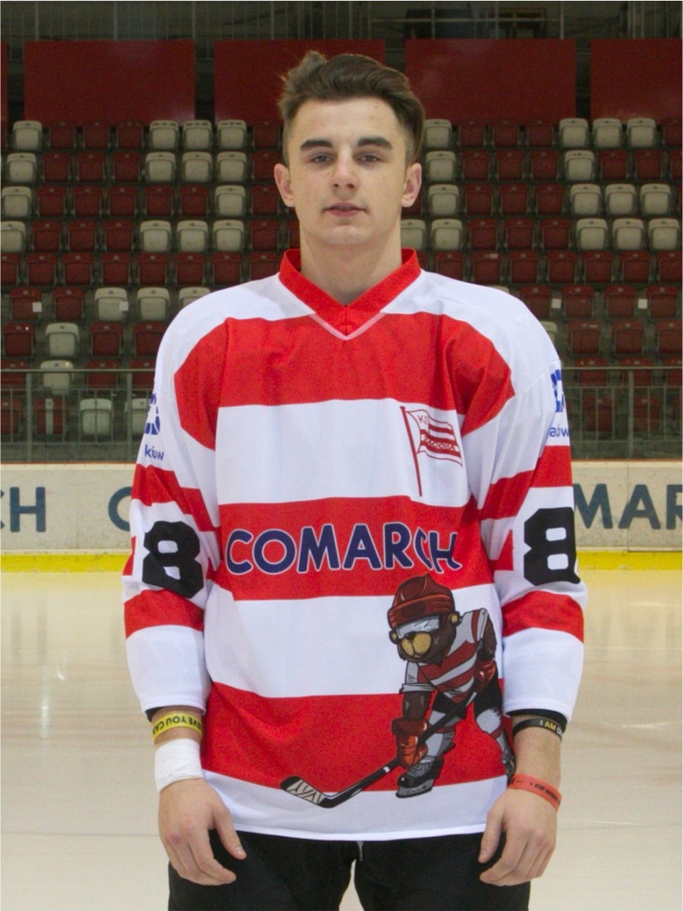 Bluza hokejowa - Cracovia - Łukasz Kamiński #8