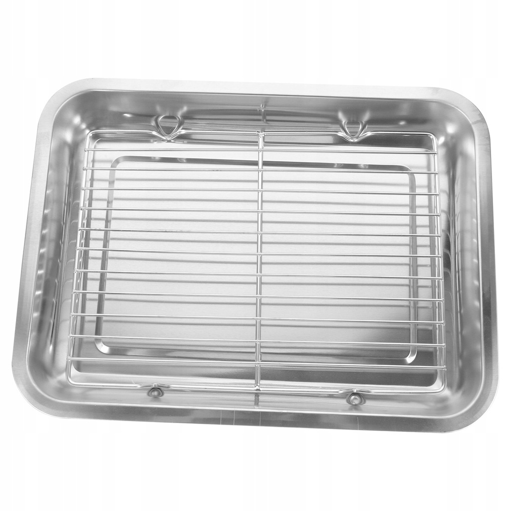 Stainless Steel Drain Pan Snack Tray Container