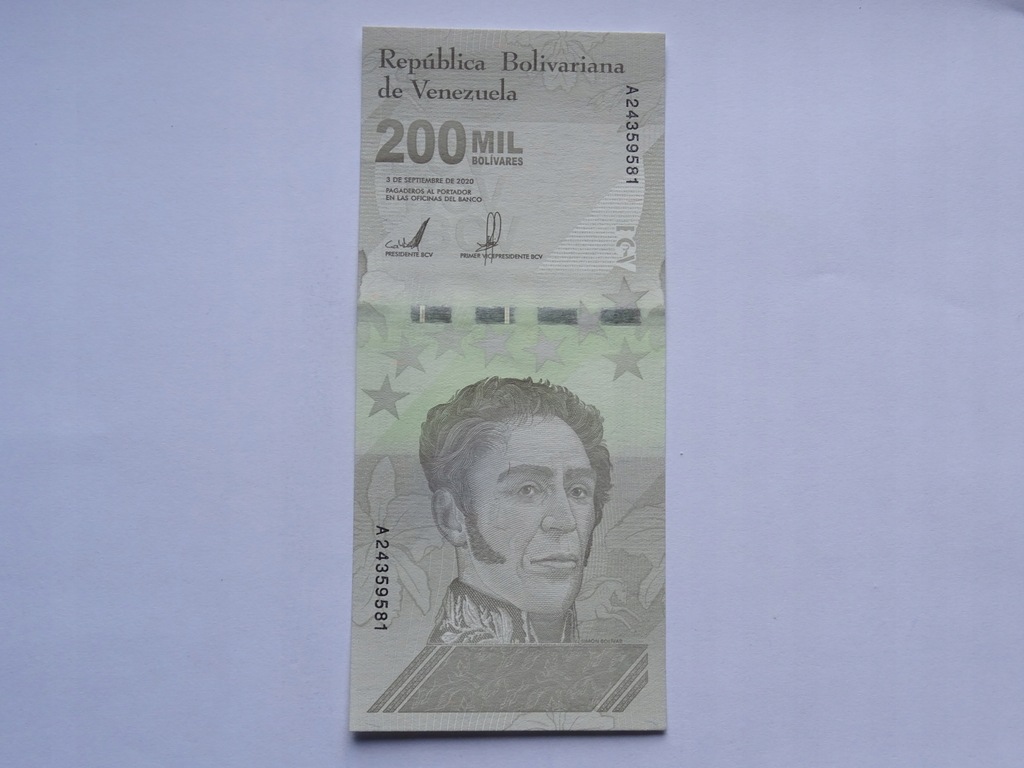 Wenezuela 200000 bolivares 2020 -C239