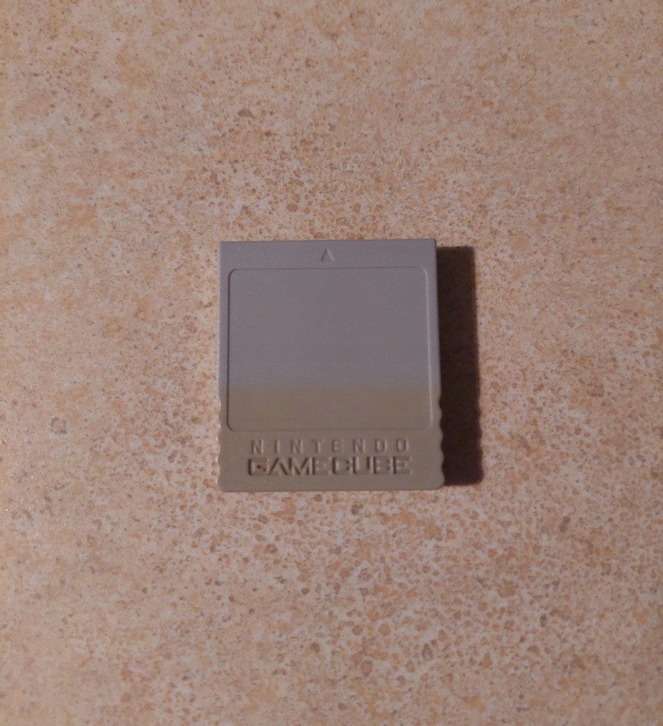 Oryginalna Karta pamięci Nintendo Gamecube DOL-008