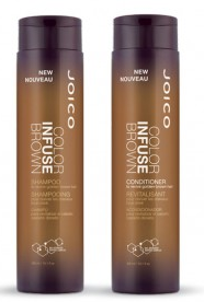 JOICO Color infuse brown szampon + odżywka 2x300ml