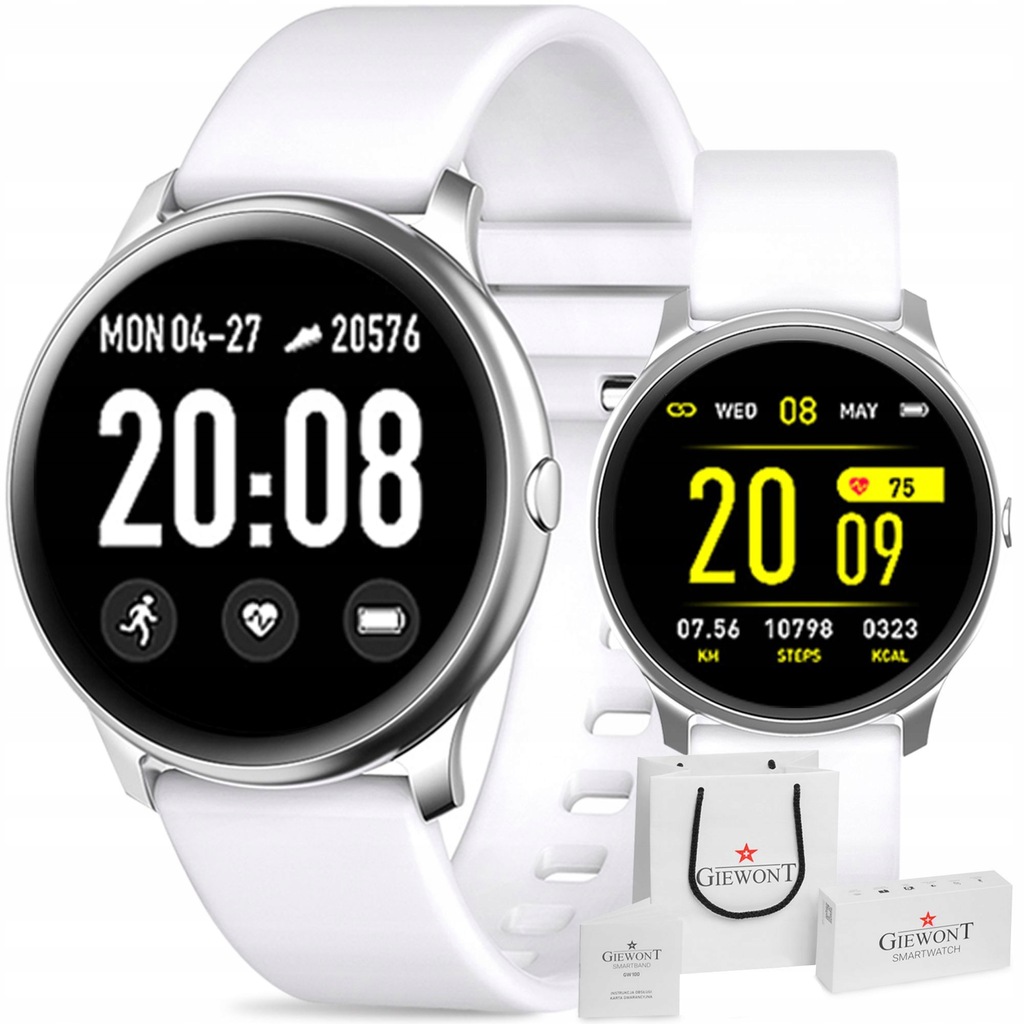 Smartwatch Giewont GW100-1 Srebrny