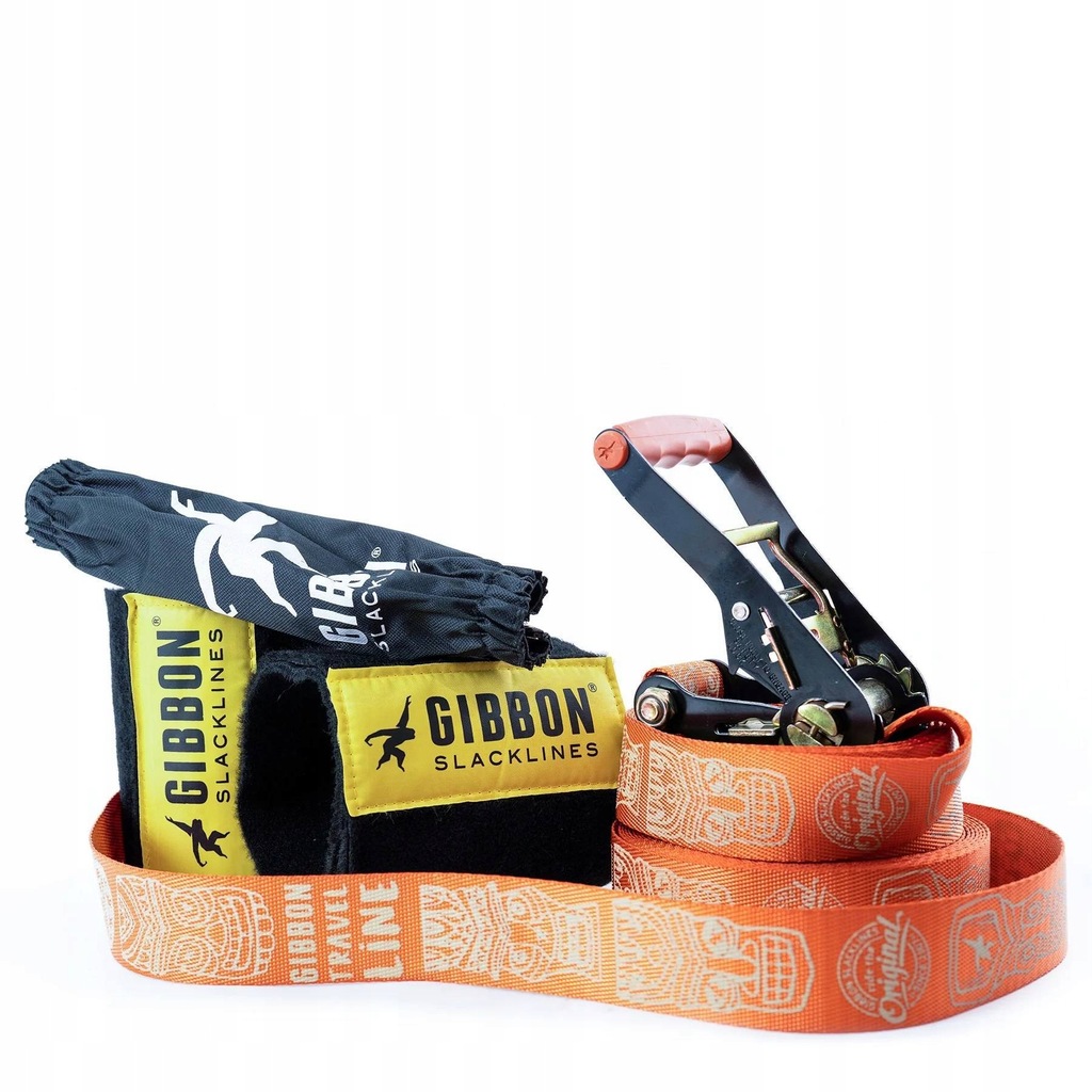 GIBBON Slackline TRAVELLINE TREEWEAR SET