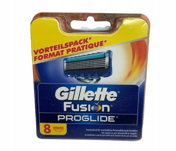 GILLETTE FUSION PROGLIDE WKŁADY DO MASZYNEK 8SZT