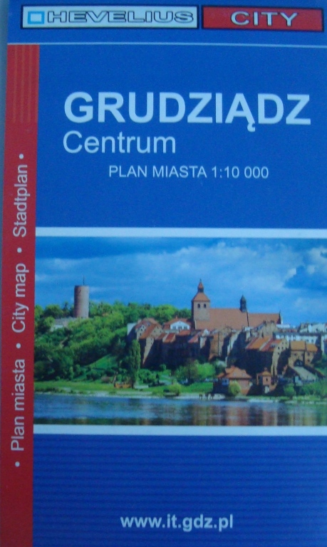 Plan centrum Grudziądza