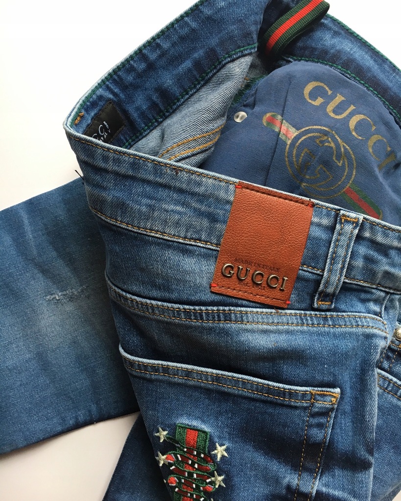 spodnie GUCCI W30 (pas:80-82cm) SLIM SKINNY !