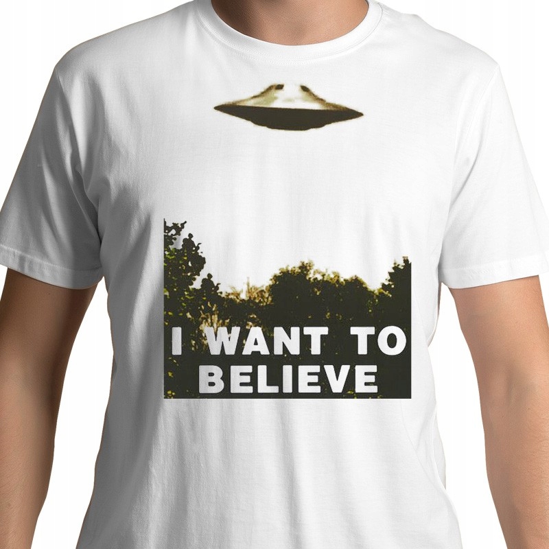 koszulka archiwum X I want to believe