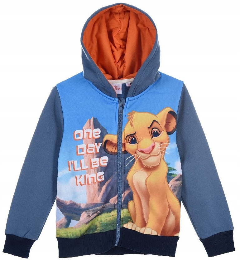 Bluza z kapturem Disney Król Lew Lion King