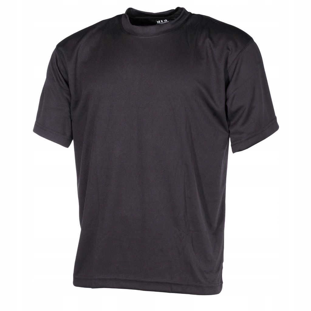 Koszulka T-shirt MFH Tactical Black 3XL