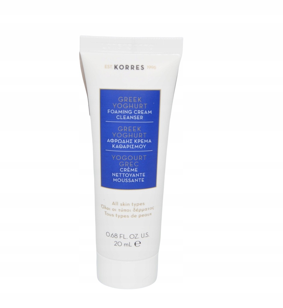 KORRES GREEK YOGHURT FOAMING CREAM CLEANSER 20