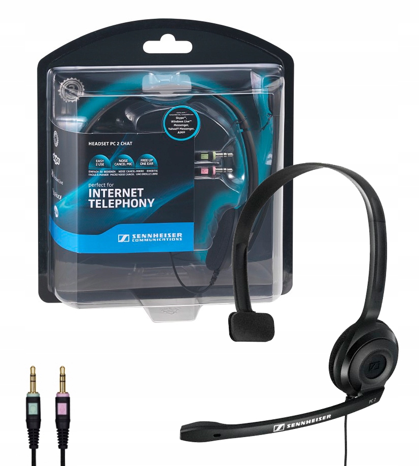 Słuchawki SENNHEISER PC 2 CHAT 2x mini jack 3.5mm