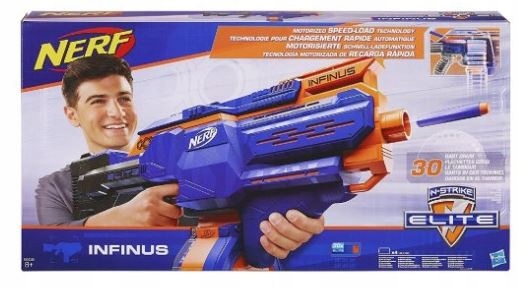 Купить Ружье NERF RIFLE ELITE INFINUS AUTOMATIC E0438: отзывы, фото, характеристики в интерне-магазине Aredi.ru