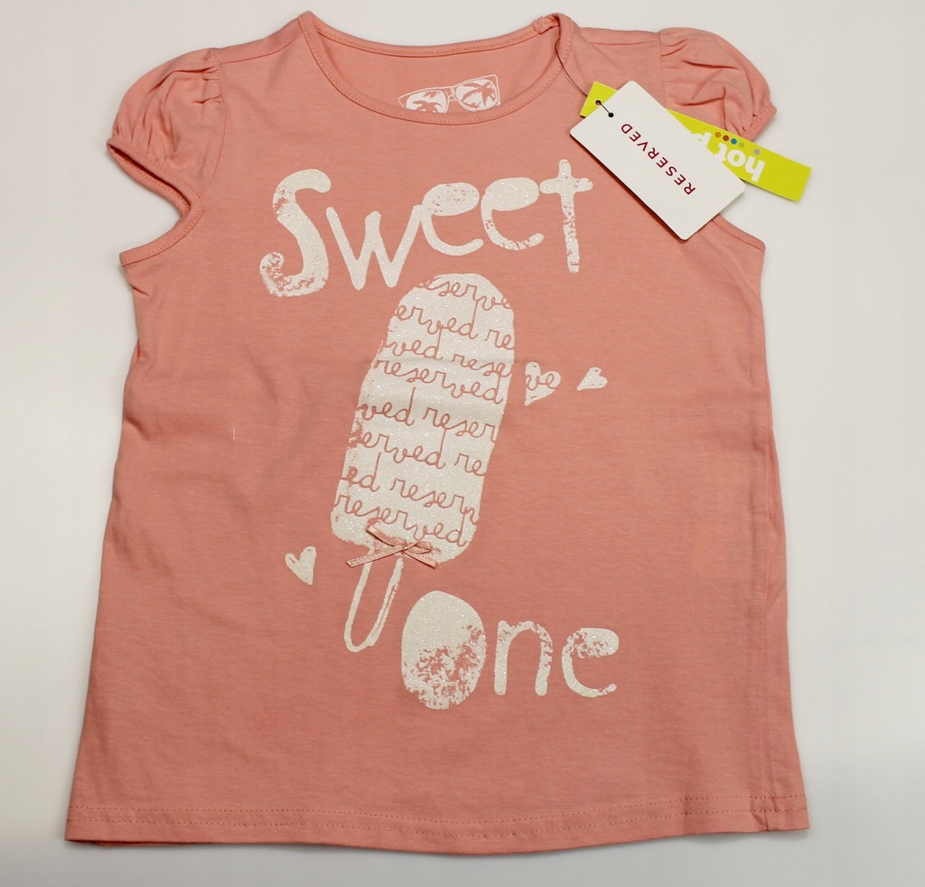 T-shirt koszulka RESERVED 122 cm 6-7 lat SWEET