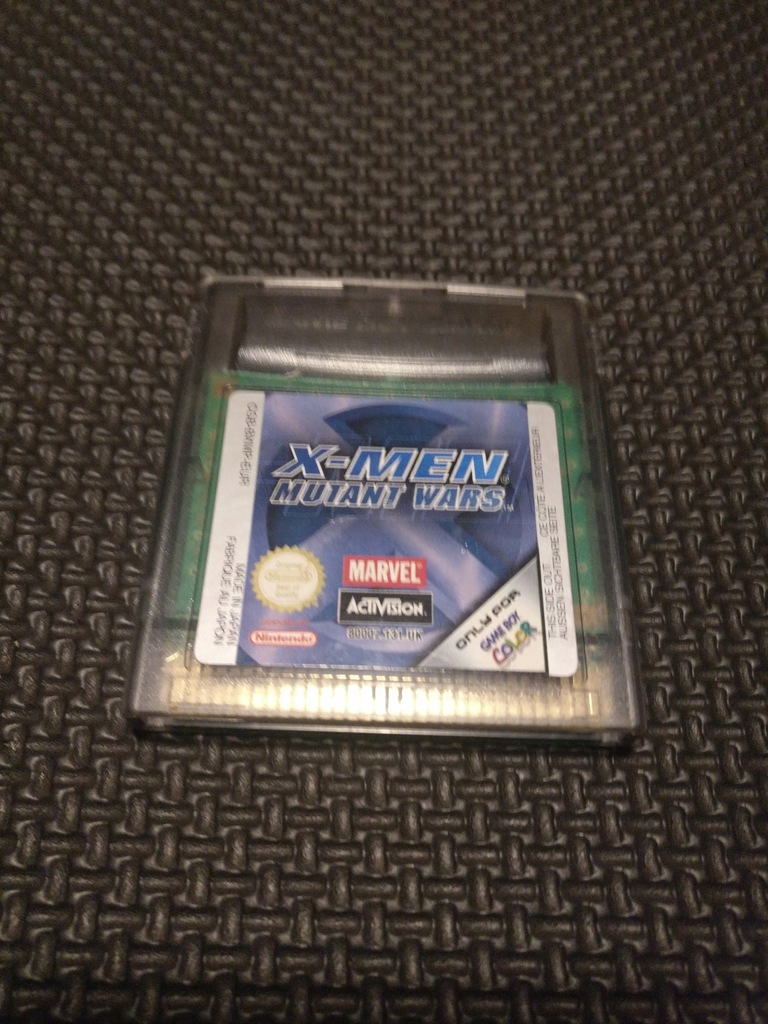 X-MEN MUTANT WARS GAME BOY COLOR