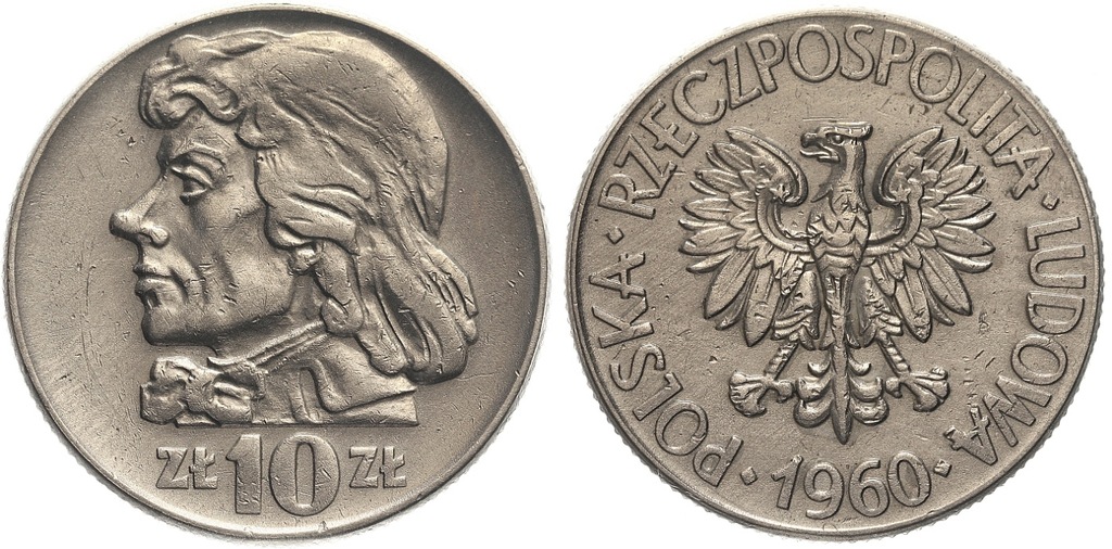 183.Polska - PRL-10 zł Kościuszko -1960 -St. 2 #A