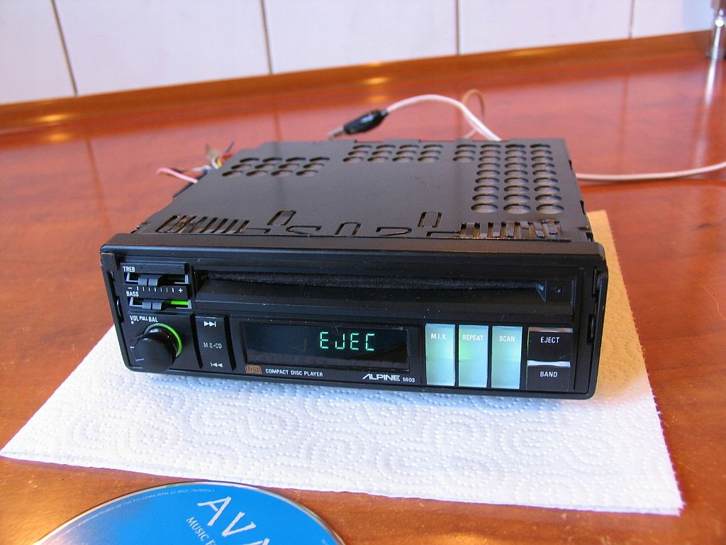 ALPINE 5903 コンパクトディスクプレーヤー ALPINE 5903 コンパクトディスクプレーヤー Yahoo!オークション