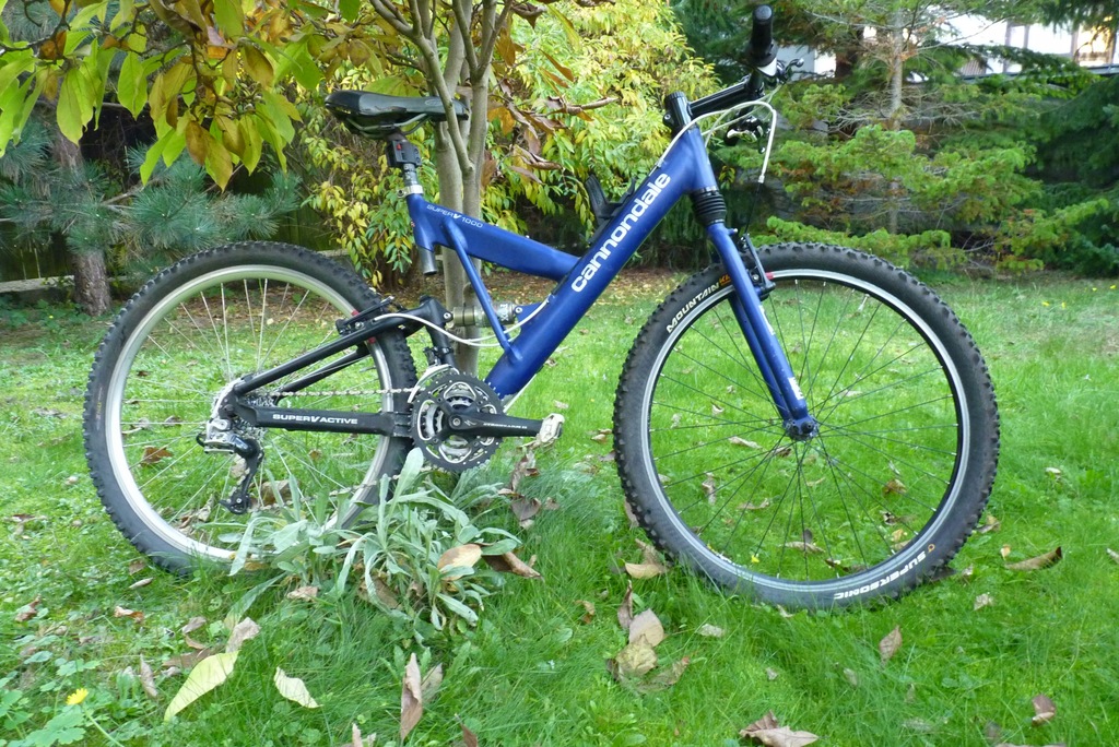 ROWER CANNONDALE SUPER V 1000 (nowy osprzęt)