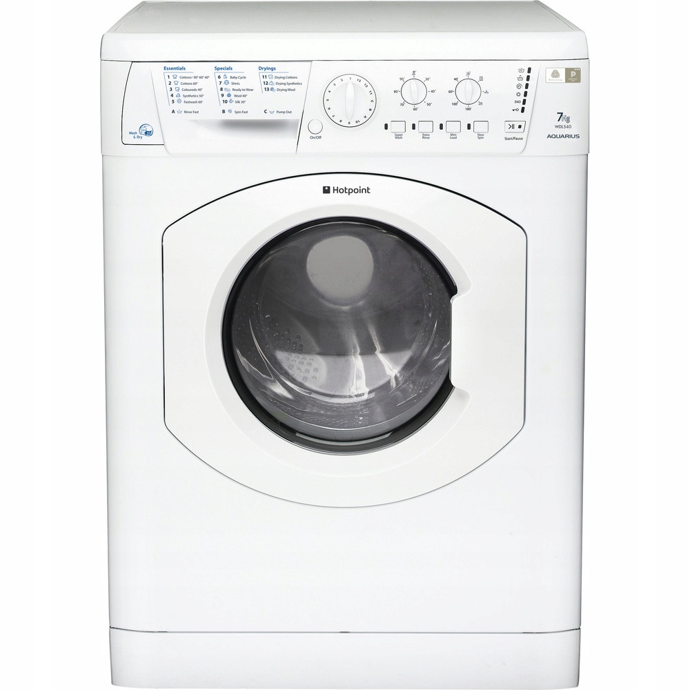 [1262] PRALKA SUSZARKA HOTPOINT WDL5490 7/5KG 1400