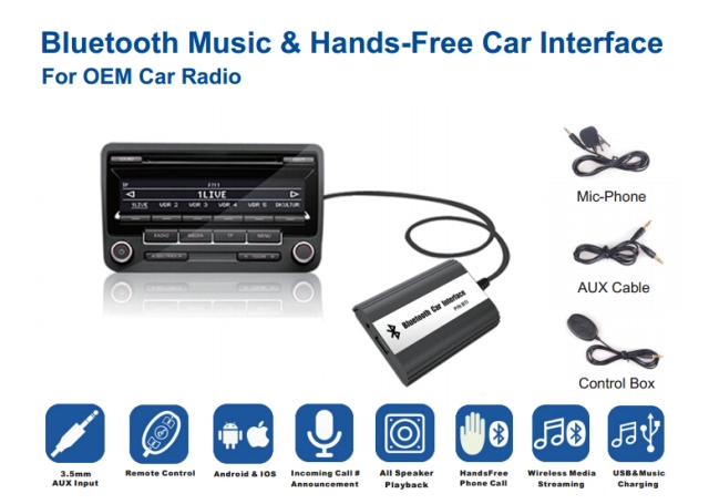 Купить BLUETOOTH USB/AUX MP3-ЧЕЙНДЖЕР FIAT/ALFA/LANCIA: отзывы, фото, характеристики в интерне-магазине Aredi.ru