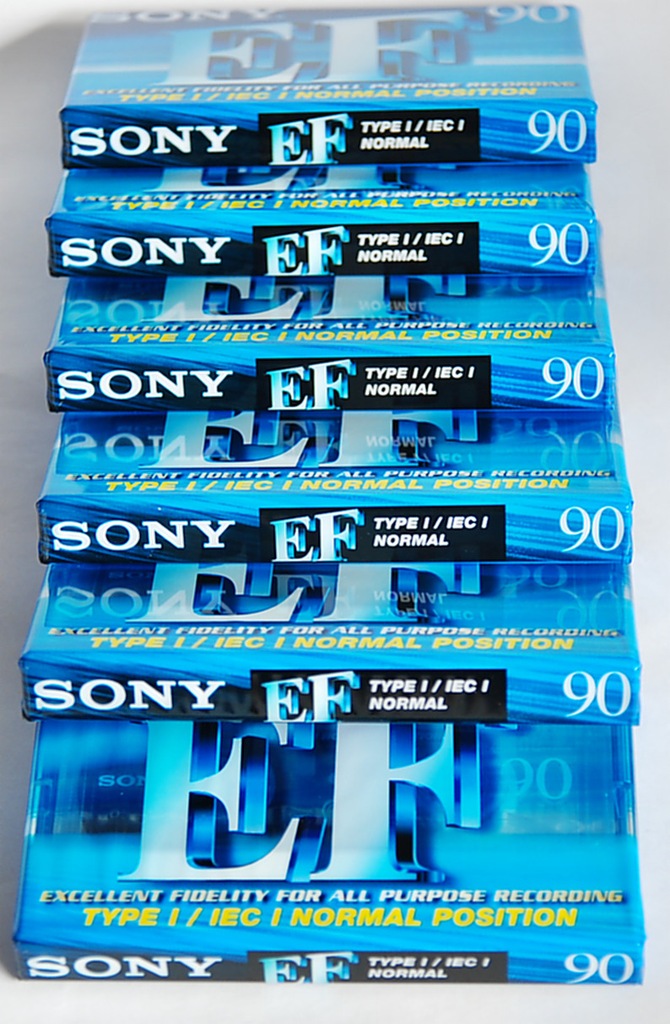 Купить КАССЕТНАЯ КАССЕТА SONY JAPAN EF90 НОВАЯ ПЛЕНКА: отзывы, фото, характеристики в интерне-магазине Aredi.ru