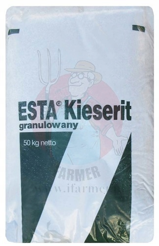 KIESERIT ESTA 50 kg Kizeryt Siarczan magnezu