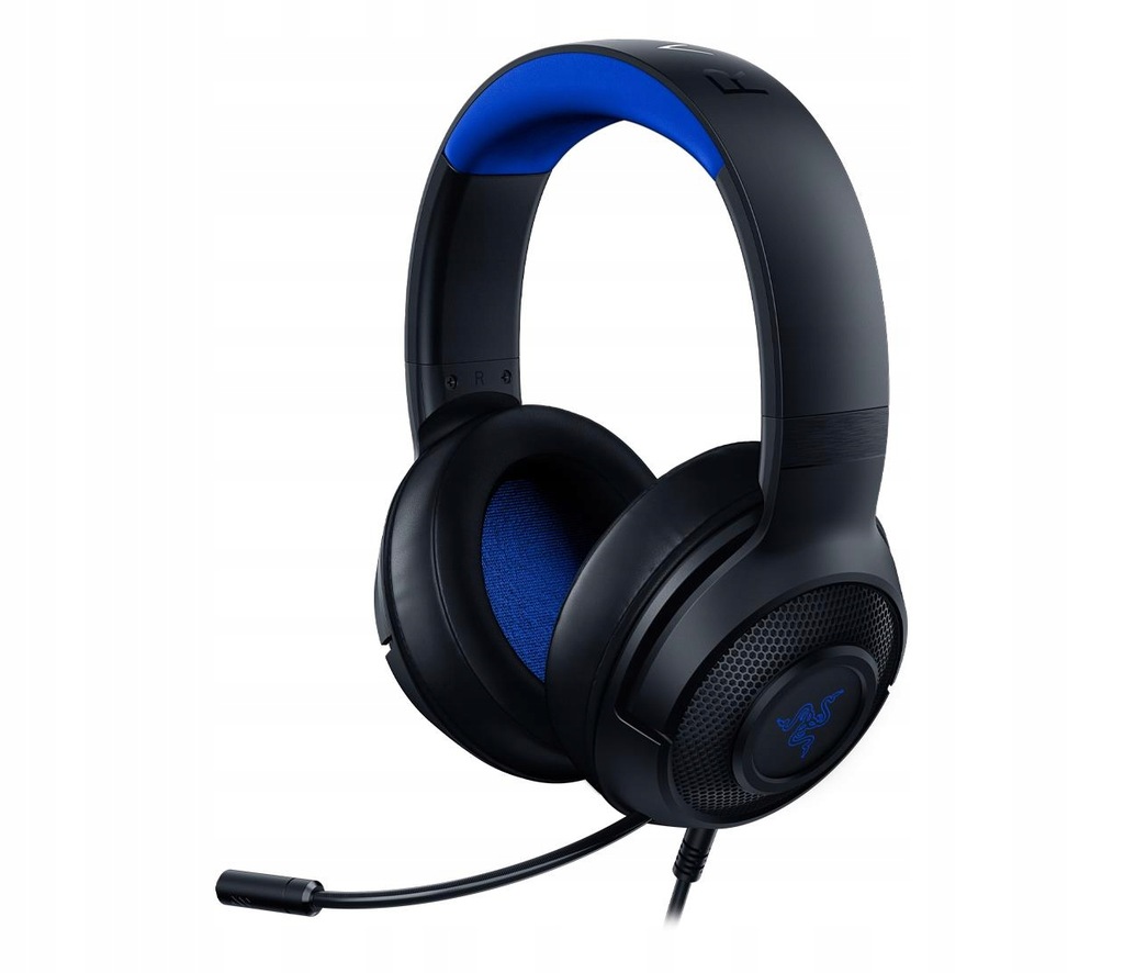 Słuchawki Razer Kraken X For Console Czarny-niebieski (do konsoli)
