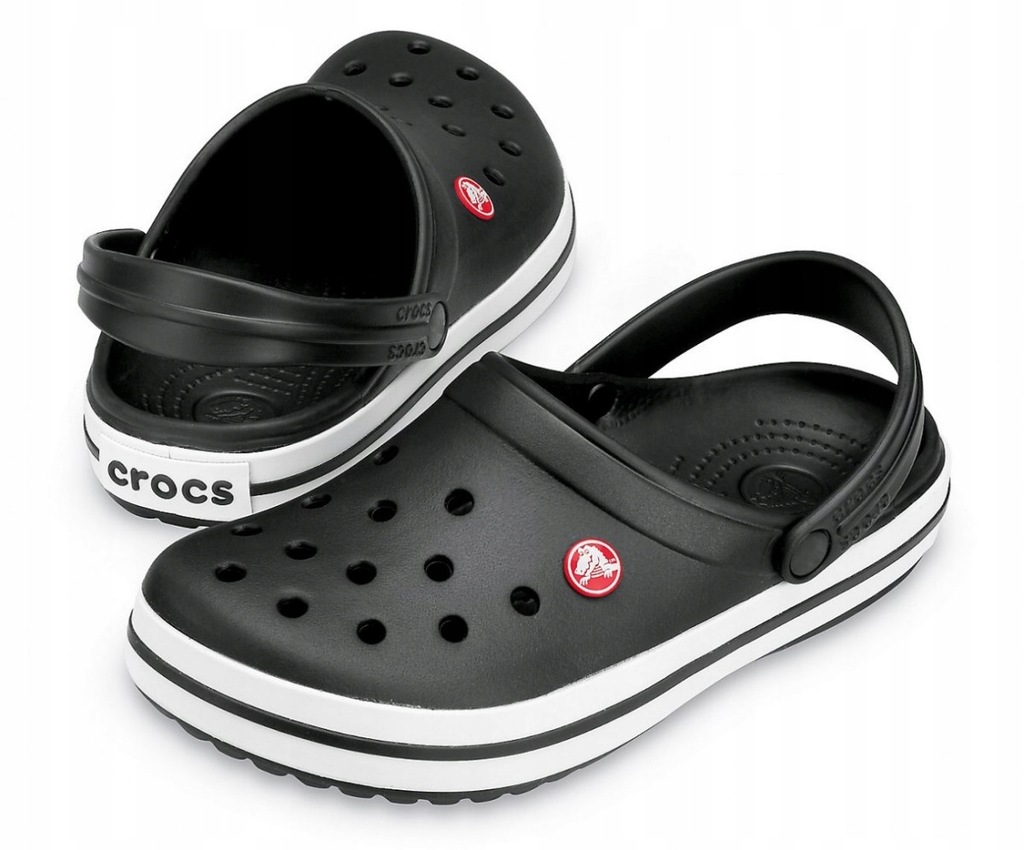 Kapcie dziecięce Crocs Crocband czarne M5 37/38