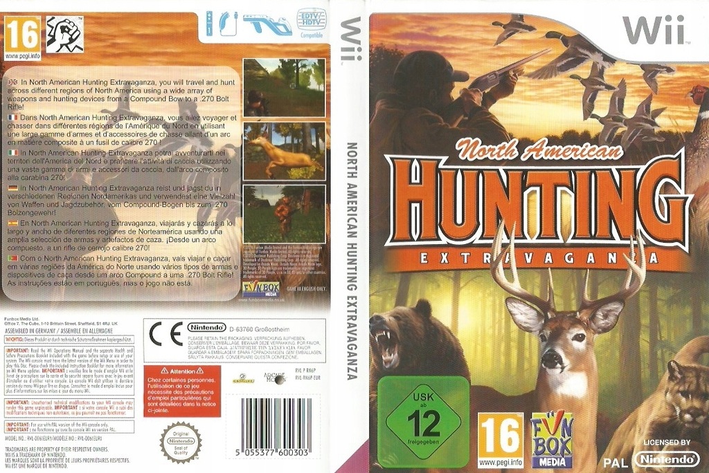 NORTH AMERICAN HUNTING EXTRAVAGANZA / WII