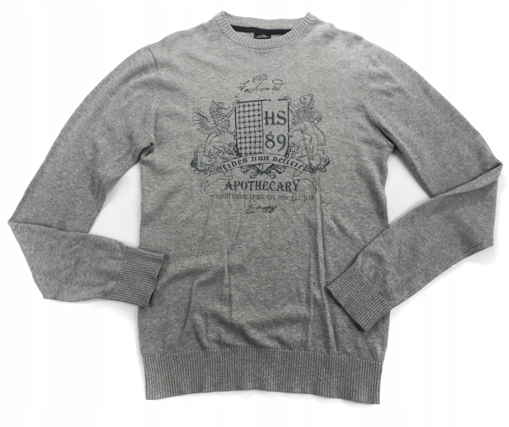 2628 HOUSE grey JUMPER apothecary ARMS M