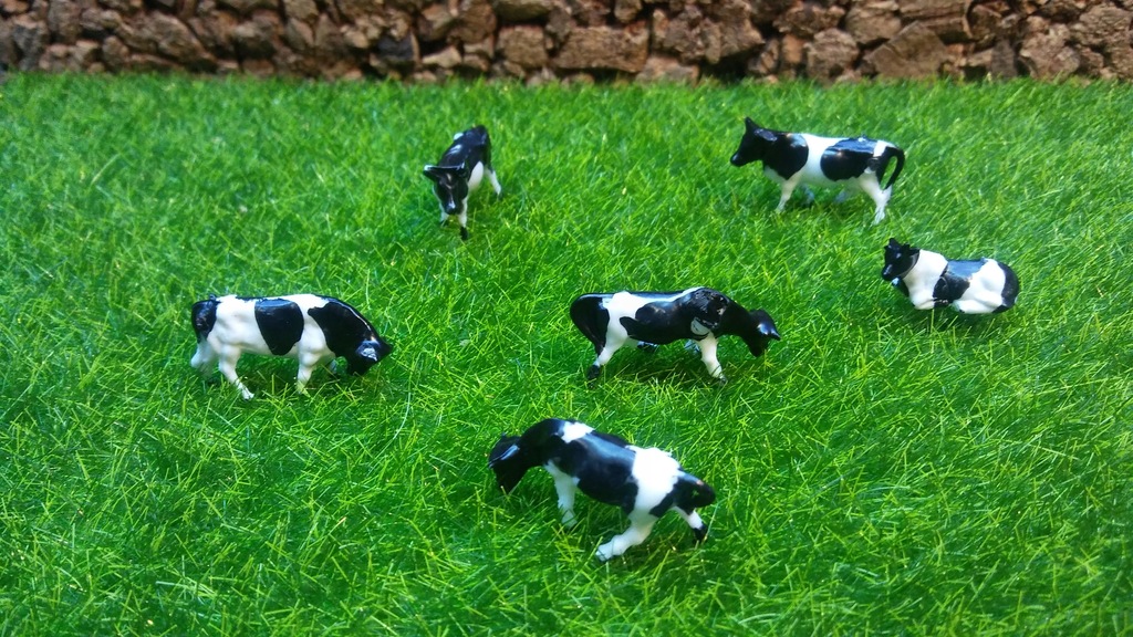 Купить 6 шт. Животные коровы крупный рогатый скот для набора моделей H0 № 3: отзывы, фото, характеристики в интерне-магазине Aredi.ru