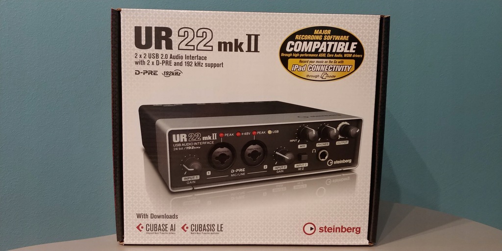 Steinberg UR22 MK2 NOWY Interfejs Audio