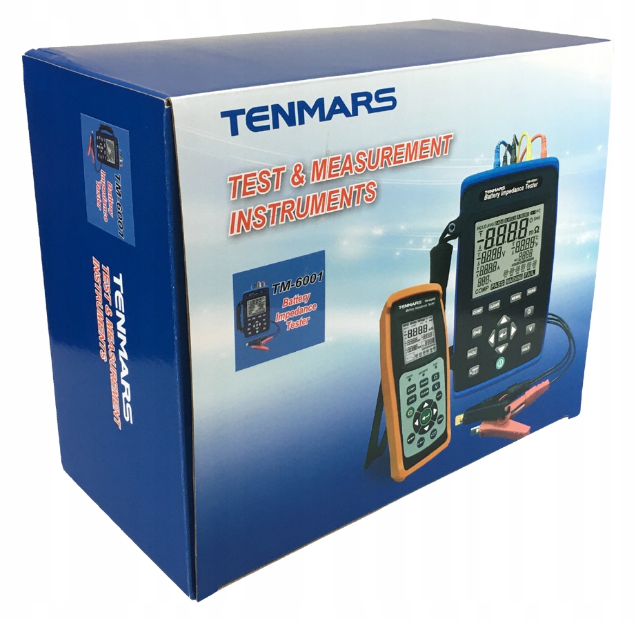 Tester impedancji akumulatorów TM6001 Tenmars 10042244326